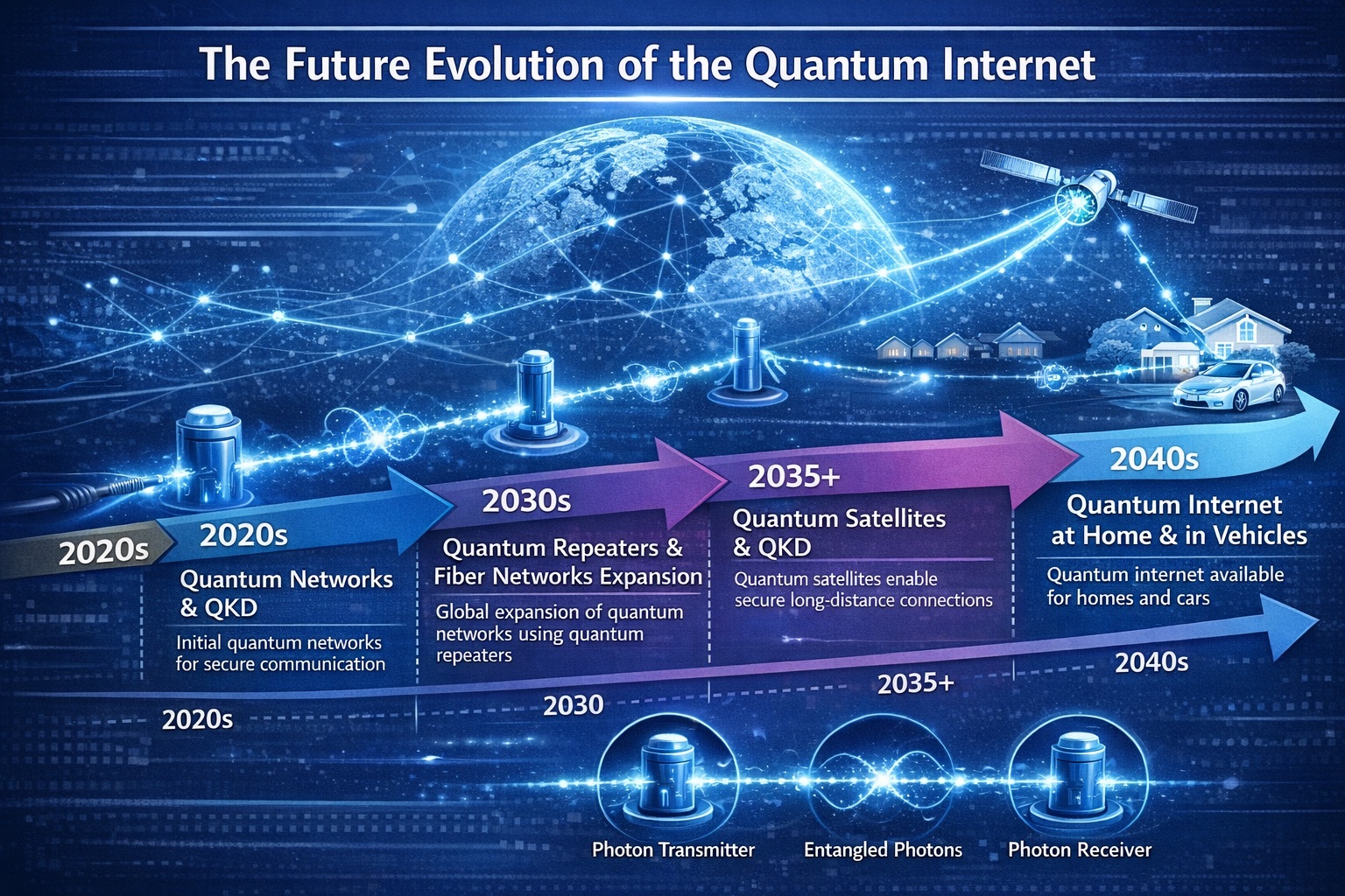 Future Quantum Internet
